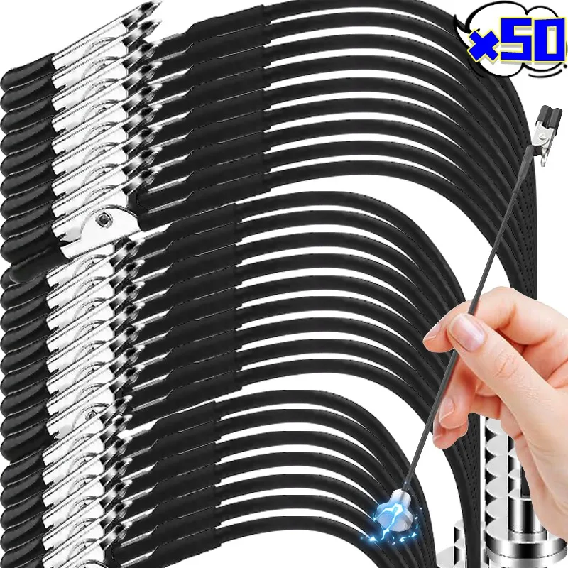 Pince crocodile magnétique 1/50x, pince pour étiquette de prix, carte de bricolage, Photo, mémo, accessoire pour aérographe, modèle de support de Base de peinture, Clips magnétiques