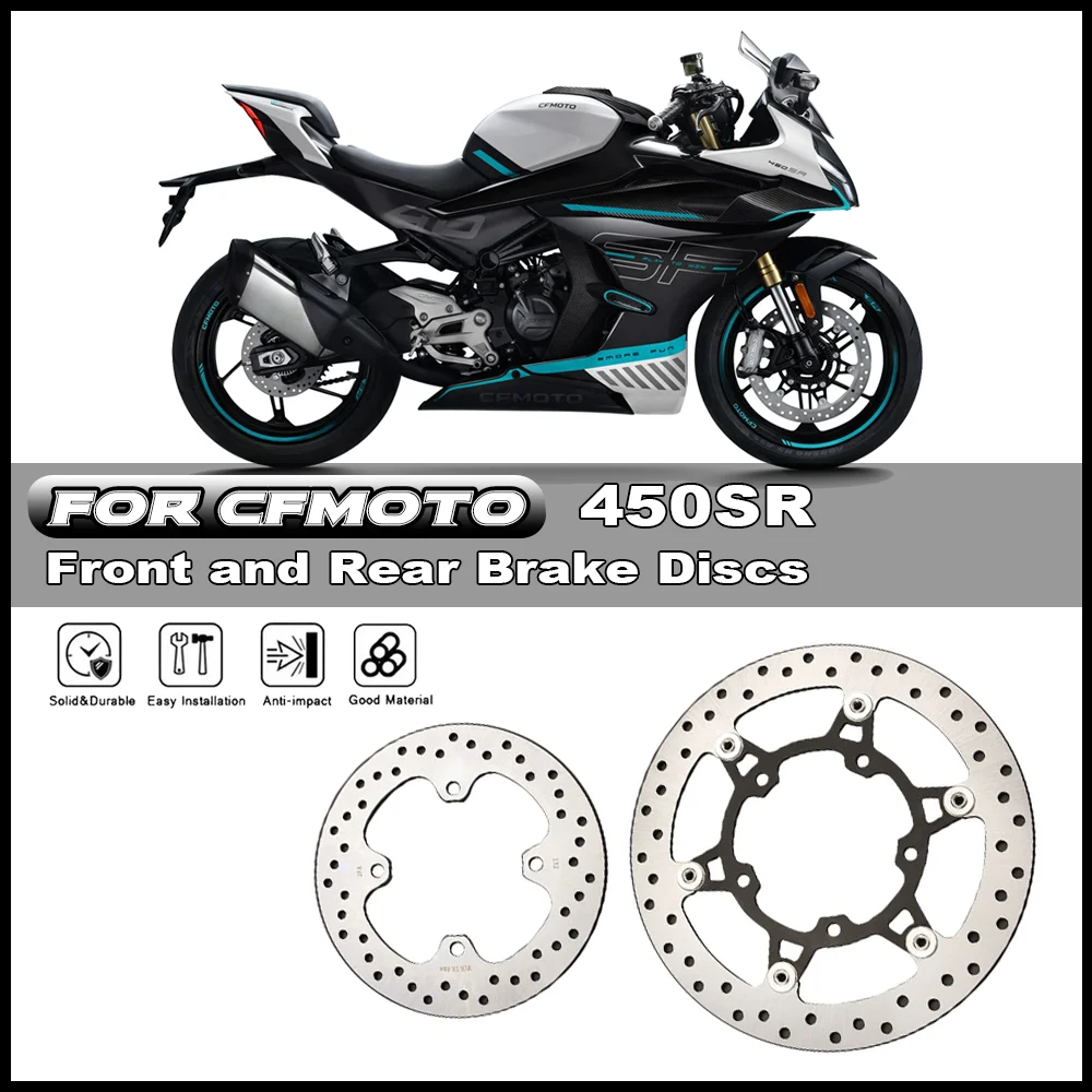 

For CFMOTO 450SR 450SRS CF450SR 450 SR Brake disc CF400-6 Front / Rear Brake Discs Original Accessories High Quality