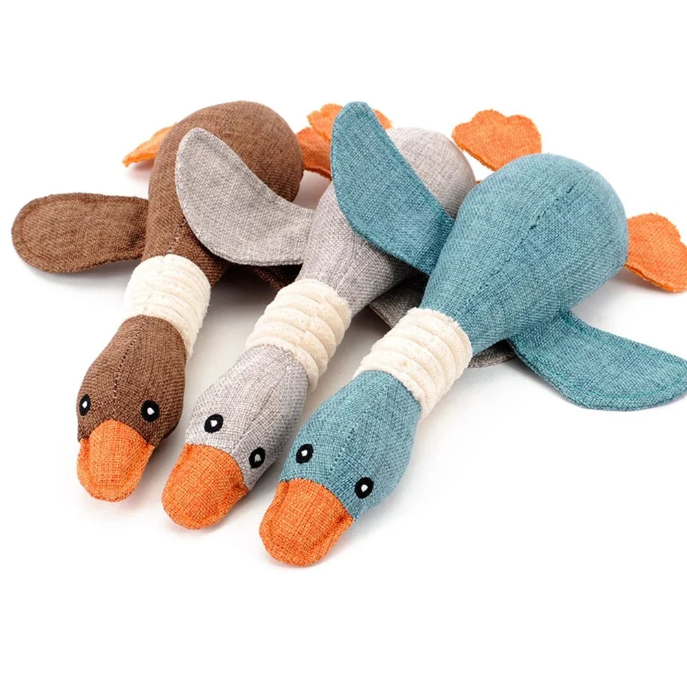 New Dog Toy Wild Goose Roar Toy Cleaning Teeth Puppy Chewing Supplies Training Home Pet Dog Toy Accessories