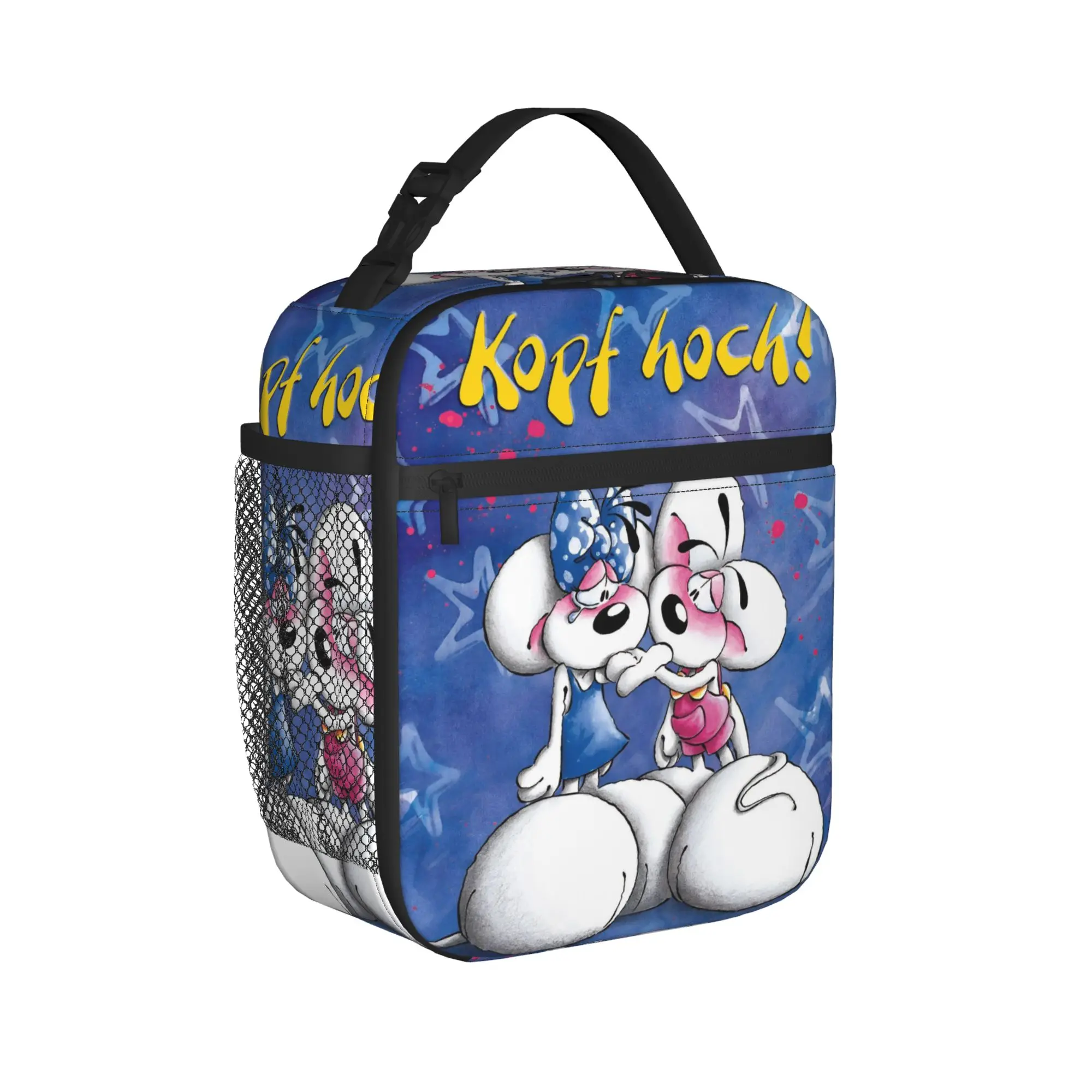 Cute Cartoon D-Diddl Mouse Thermal Insulated Lunch Bags for Picnic  Portable Food Bag Container Thermal Cooler Food Box