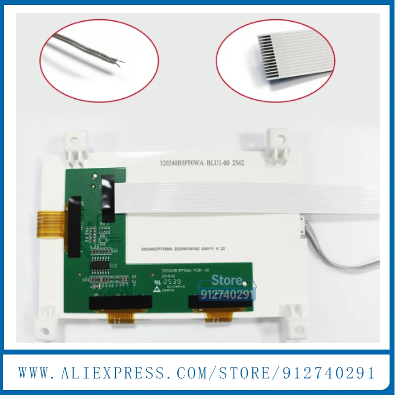 Original 5.7''inch LCD Display Screen For Yamaha DGX520 PSR S500 S550 S650 DGX-620 630 640 Mm6 Mm8 Hjdj5428 (48) 320240B3FF0WA