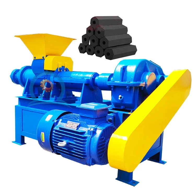 ce coal briquetting extruder coconut shell sawdust charcoal briquette machine price for sale