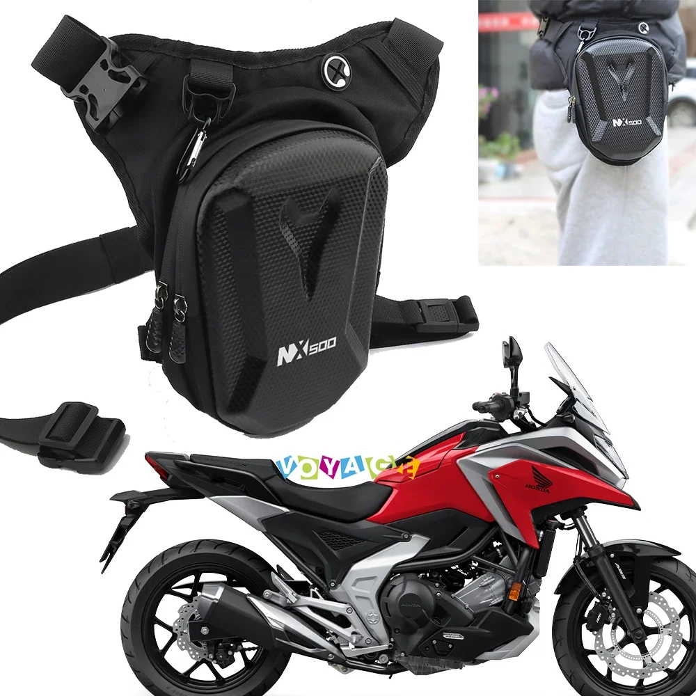 

Для Honda NX500 NX 500, боковая сумка для ног, аксессуары для мотоциклов, сумка на пояс, водонепроницаемая сумка, поясная сумка, многофункциональные сумки