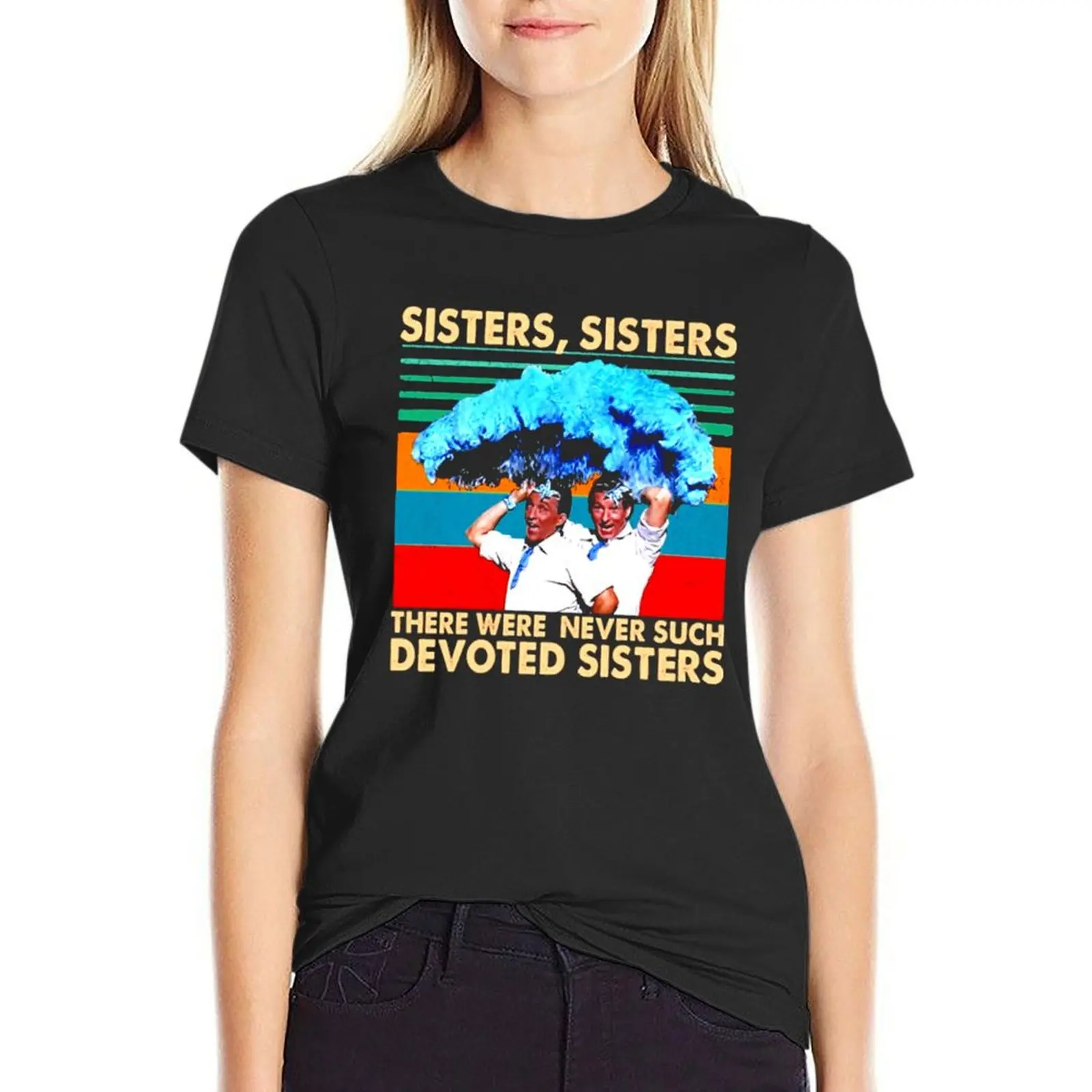 White Christmas Bing Crosby Danny Kaye Sister Sister There were Never Such Devoted Sisters t shirt alignment tool, t shi T-Shirt