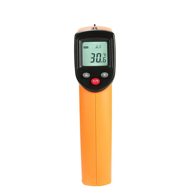 GM320 Digital LCD Wireless IR Laser Infrared Temperature Meter Non-Contact Household amp Industrial Thermometer for Candle Usage
