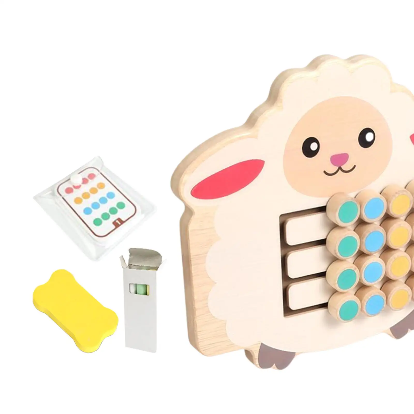 カラーマッチングスライドパズルおもちゃ 論理的思考 就学前教育用スライドパズル 頭の体操 旅行用おもちゃ 子供用