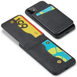 Wallet Leather Phone Case for Apple iPhone, Card Slot Cover, 7, 8 Plus, X, XS, XR, 11, 12, 13, 14, 15 16 17 Pro Max, SE 2022 17E