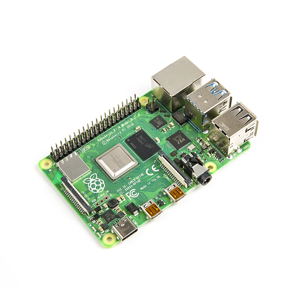 

New Product Raspberry Pi 4 Model B Original 1GB/2GB/4GB DDR4 1.5Ghz BCM2711B0 Wireless With WiFi
