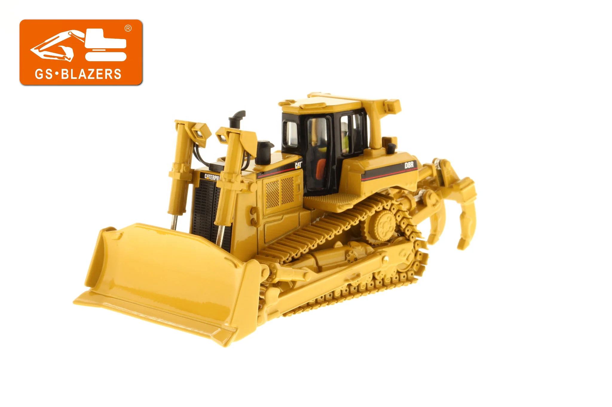 Wholesale 1/50 Diecast D8R Tracked Bulldozer Toy Alloy Truck Model