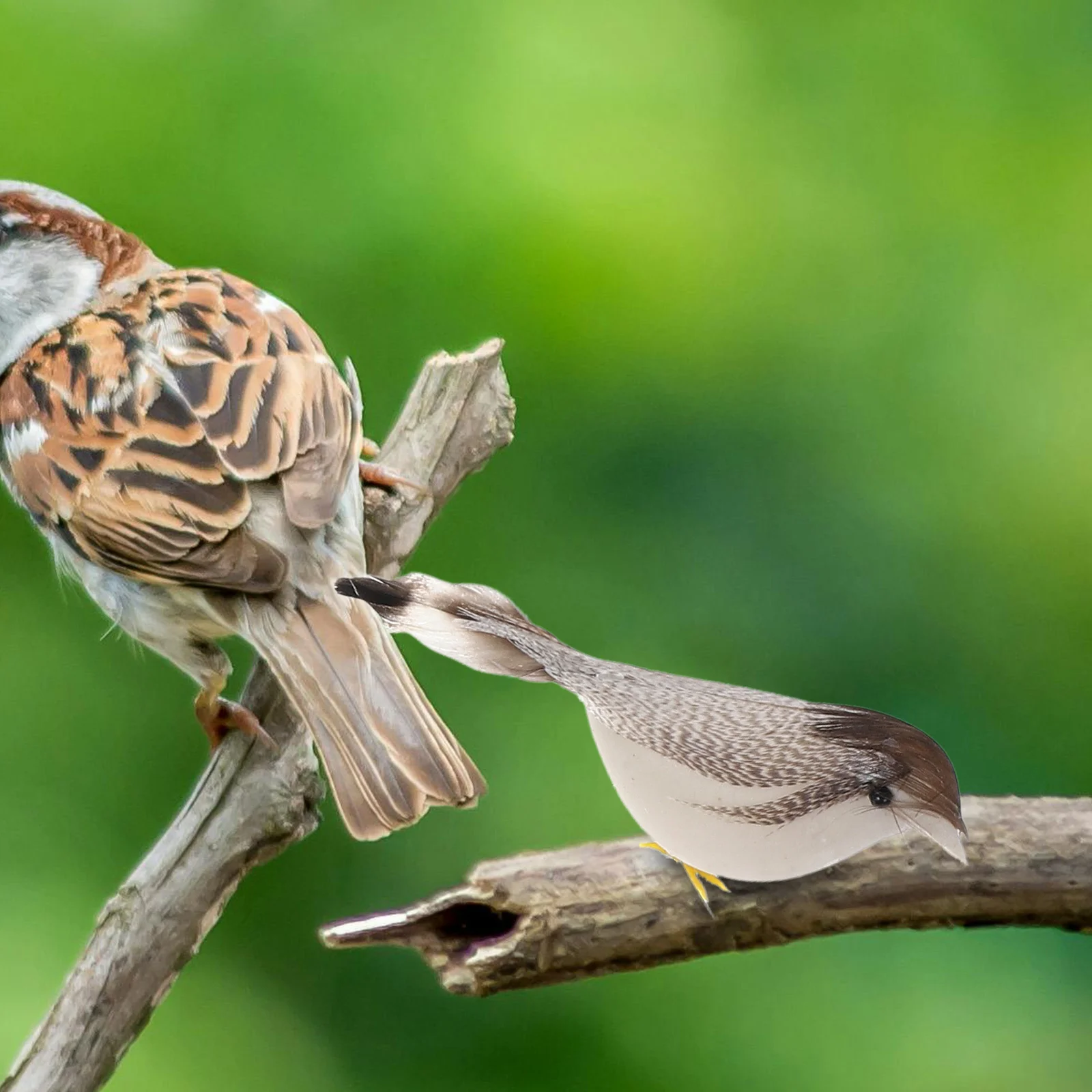

12Pcs Realistic Bird Decorations Vibrant Colors for DIY Garden Floral Displays Outdoor Use Bird Ornaments for Christmas Tree