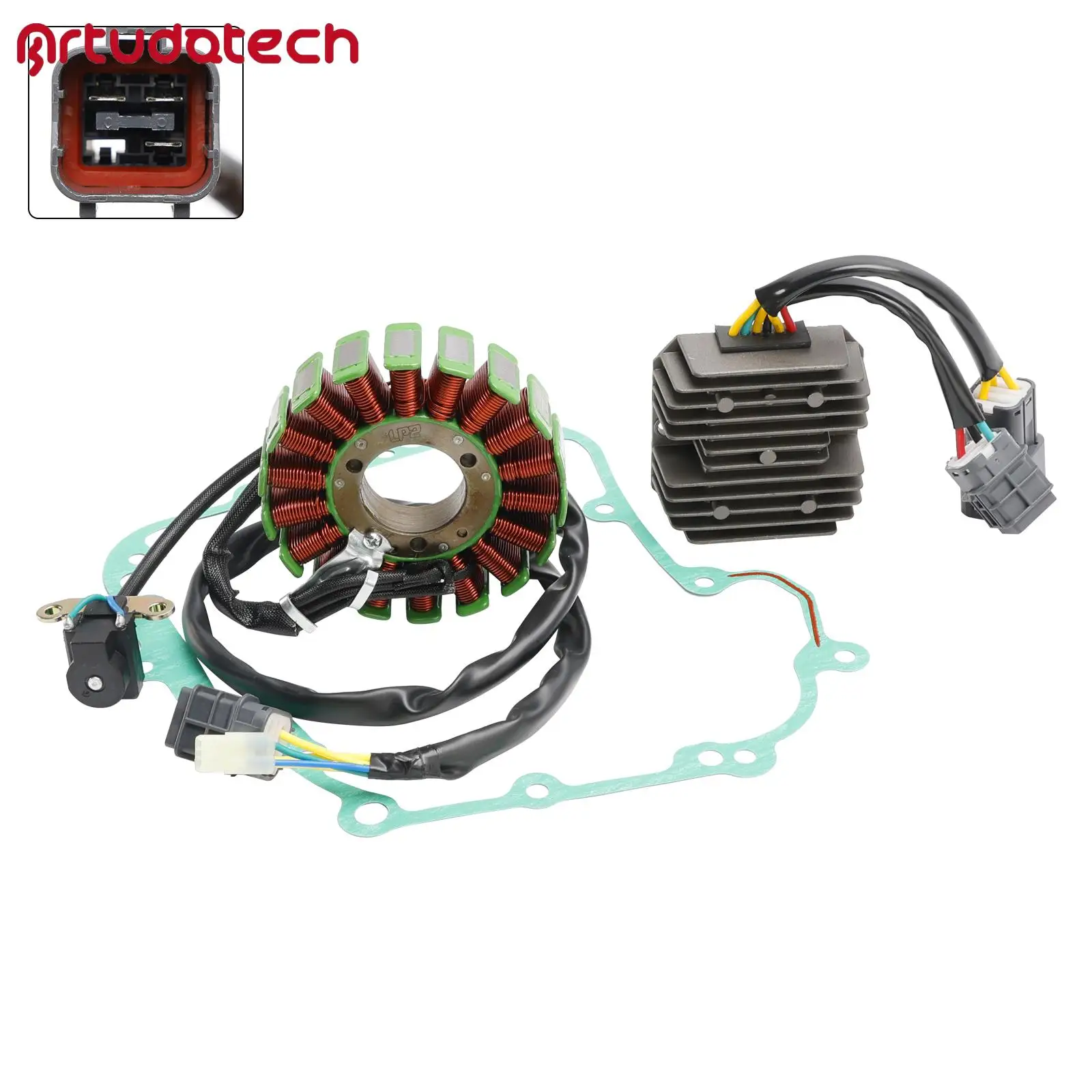 СТАТОР-ГЕНЕРАТОР, ПРОКЛАДКА РЕГУЛЯТОРА НАПРЯЖЕНИЯ ДЛЯ ARCTIC CAT 300 2X4 ATV 2010-2016