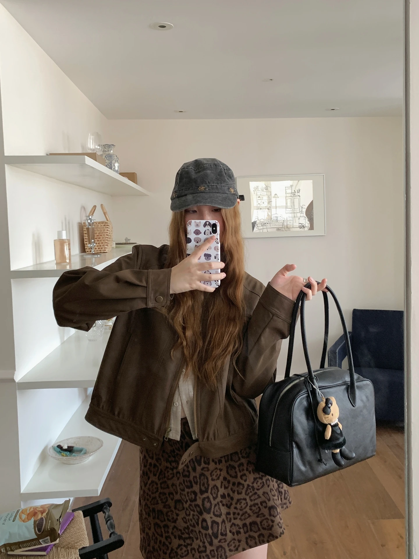 جاكيت نسائي جديد بتصميم أمريكي كلاسيكي للعمل من Heygirl، جاكيت طيران متنوع الألوان، معطف قصير من البولي يوريثان بقصة مستقيمة للخريف.