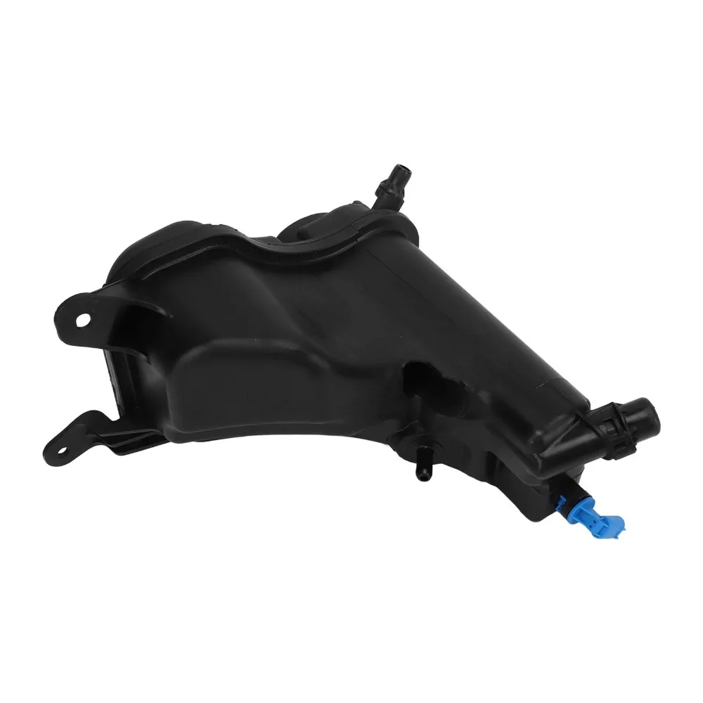 Radiator Coolant Overflow Reservoir Bottle 17137567462 Black Replacement
