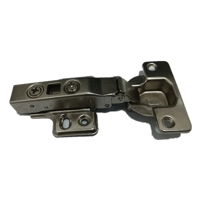 

Automatic door opener with special weak hinge