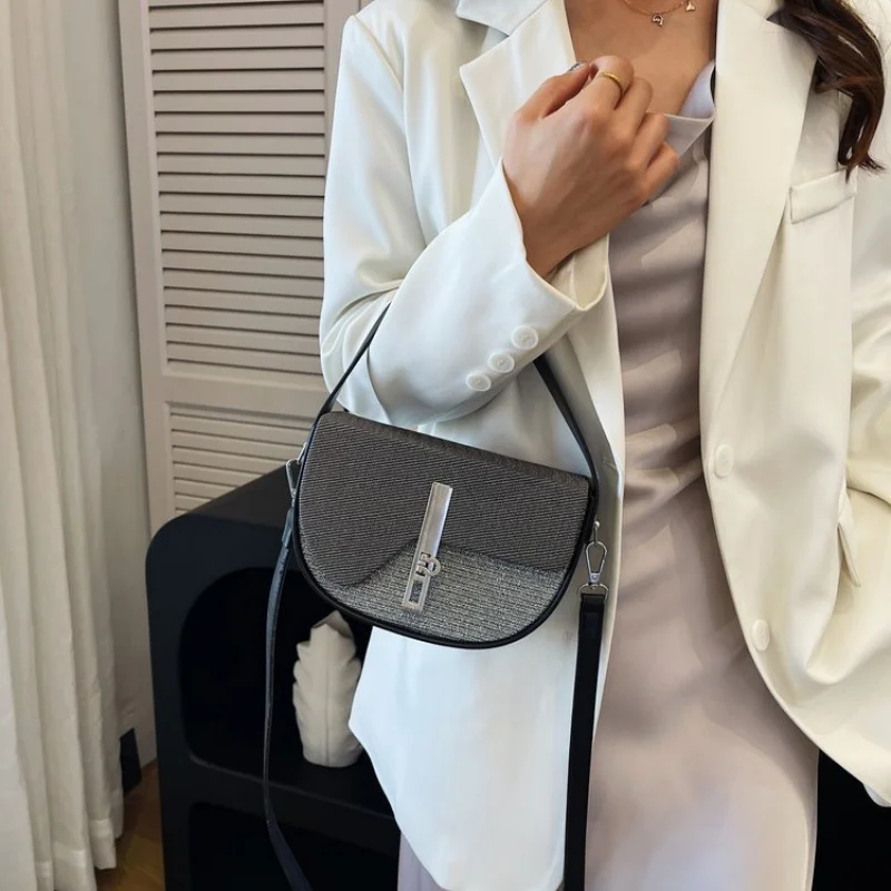 

Elegant Ladies Hand Bag From Luxury Brand Famous Designer Leather Shoulder Messenger Bag Classic Chic