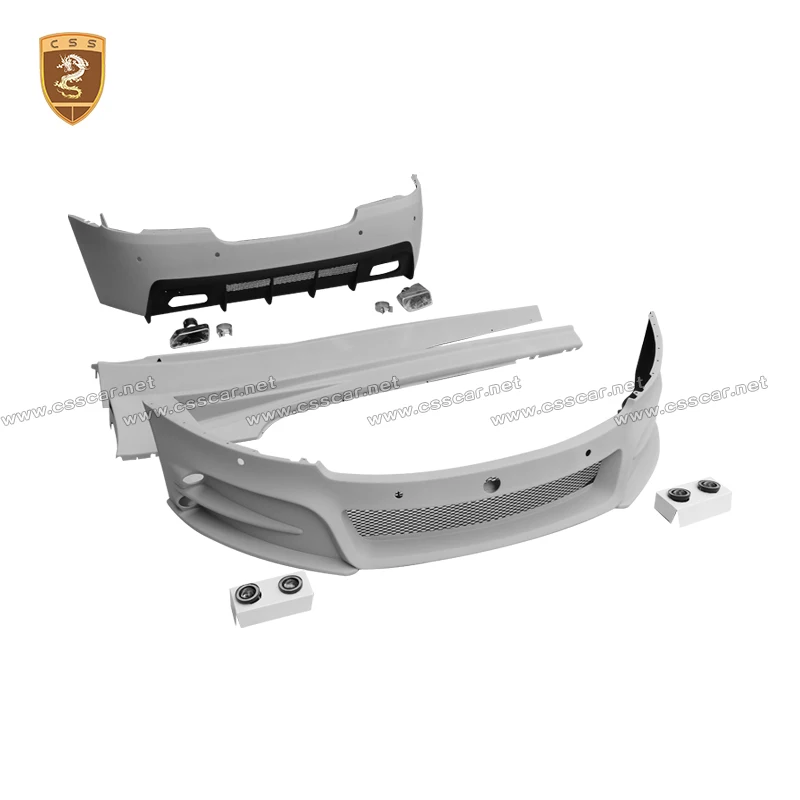 MSY Style Wide Front Rear Bumper Surrounding Protection Guard For Aston Martin DB9 2013 2014 2015 2016 2017 FRP Side Skirt Kits