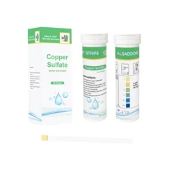 New product water test strips easily test copper sulfate in water