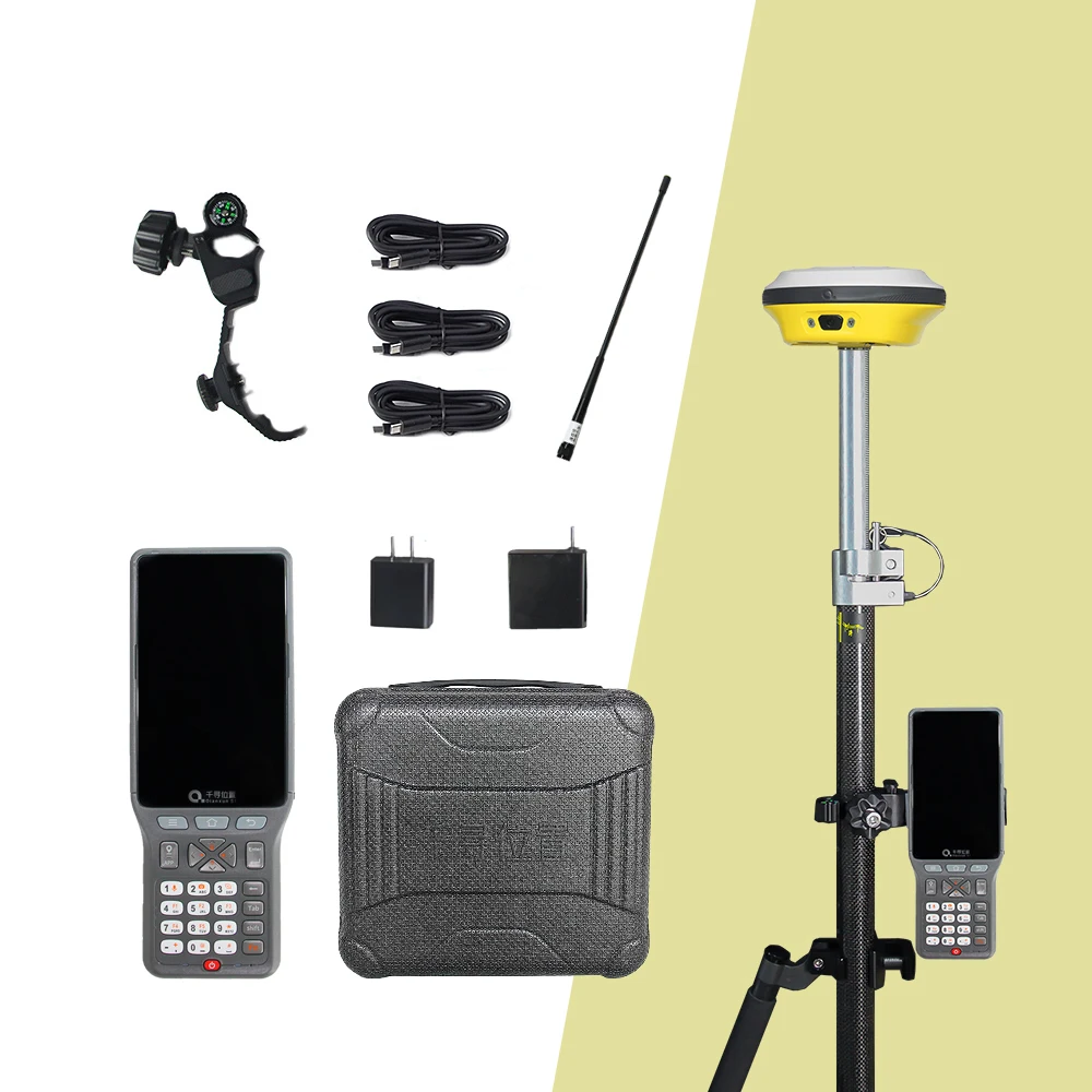 Gnss Rtk with One Camera Google Maps Survey Equipment Cheap Price Gps Rtk with Updatable Surpad Software
