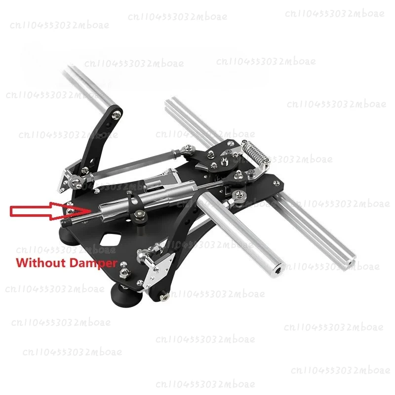 SN-1 Flight Simulator Rudder Pedals with 8192-bit Hall Sensor Standard & Damper Version for Simulated Flight Control