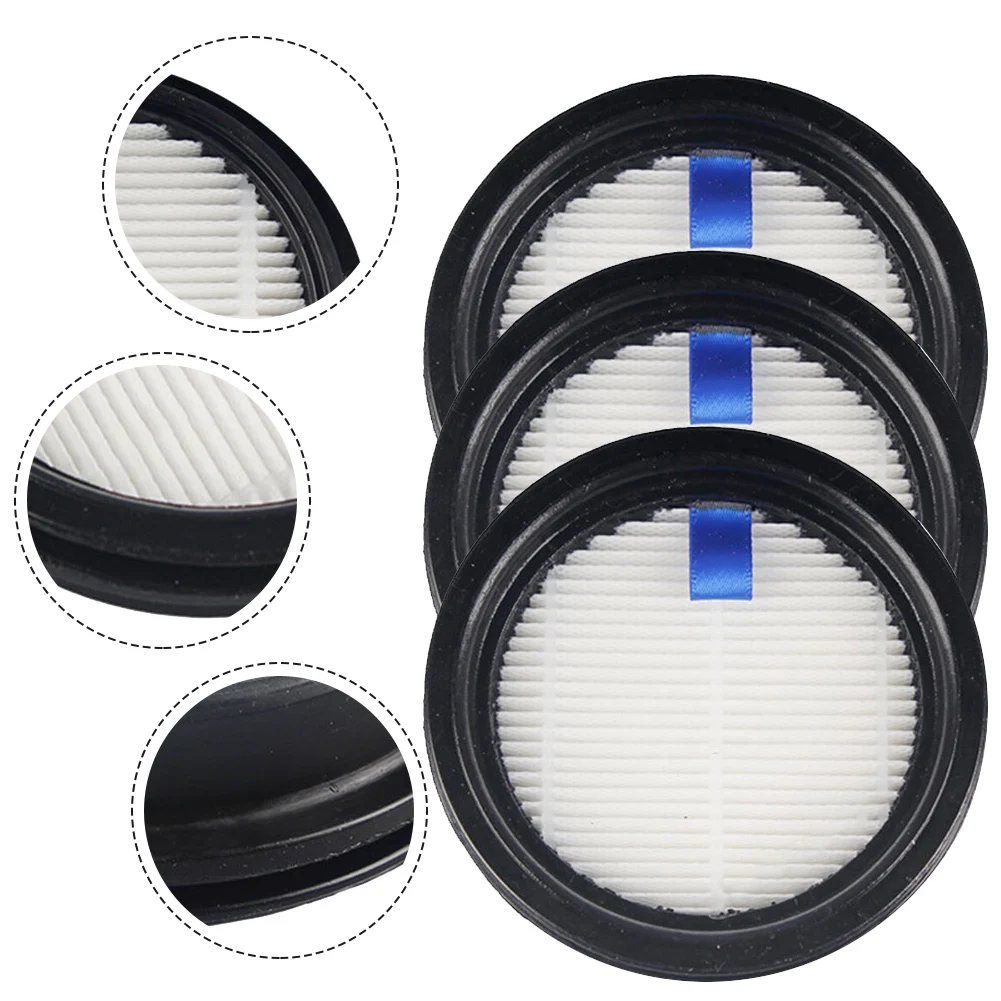 

Reusable Washable Filter 3 Pack Compatible With For Tikom V500 Cordless Vacuum Cleaner Replacement for Consistent Dust Removal