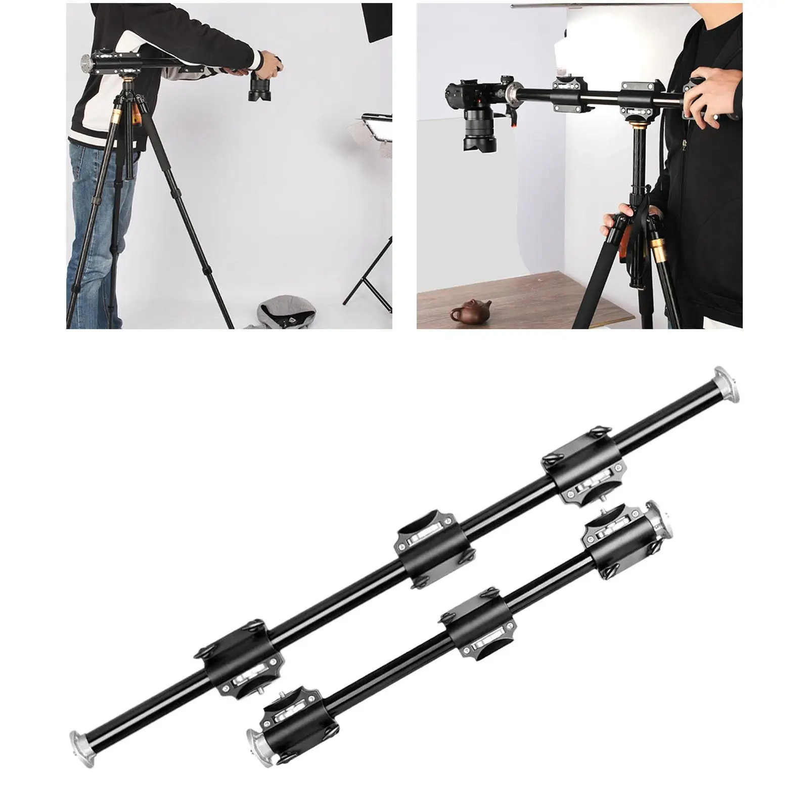 

Overhead Tripod Extension Arm Overhead Camera Stand Compact and Sturdy Metal