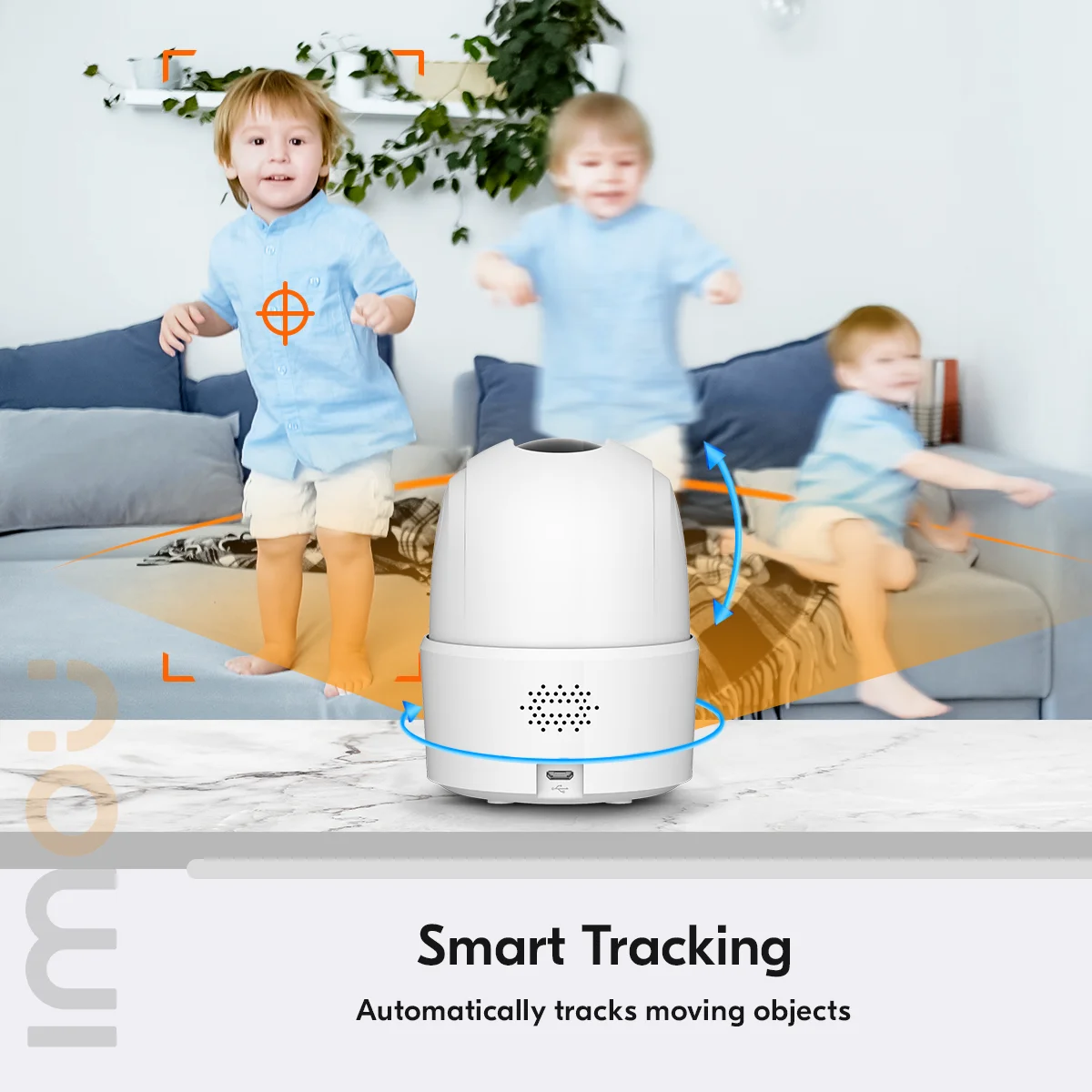 IMOU IP Camera Ranger 2C Smart Tracking Pan&Tilt Human Detection and Two-Way Talk Home Security Surveillance Indoor Wifi Camera