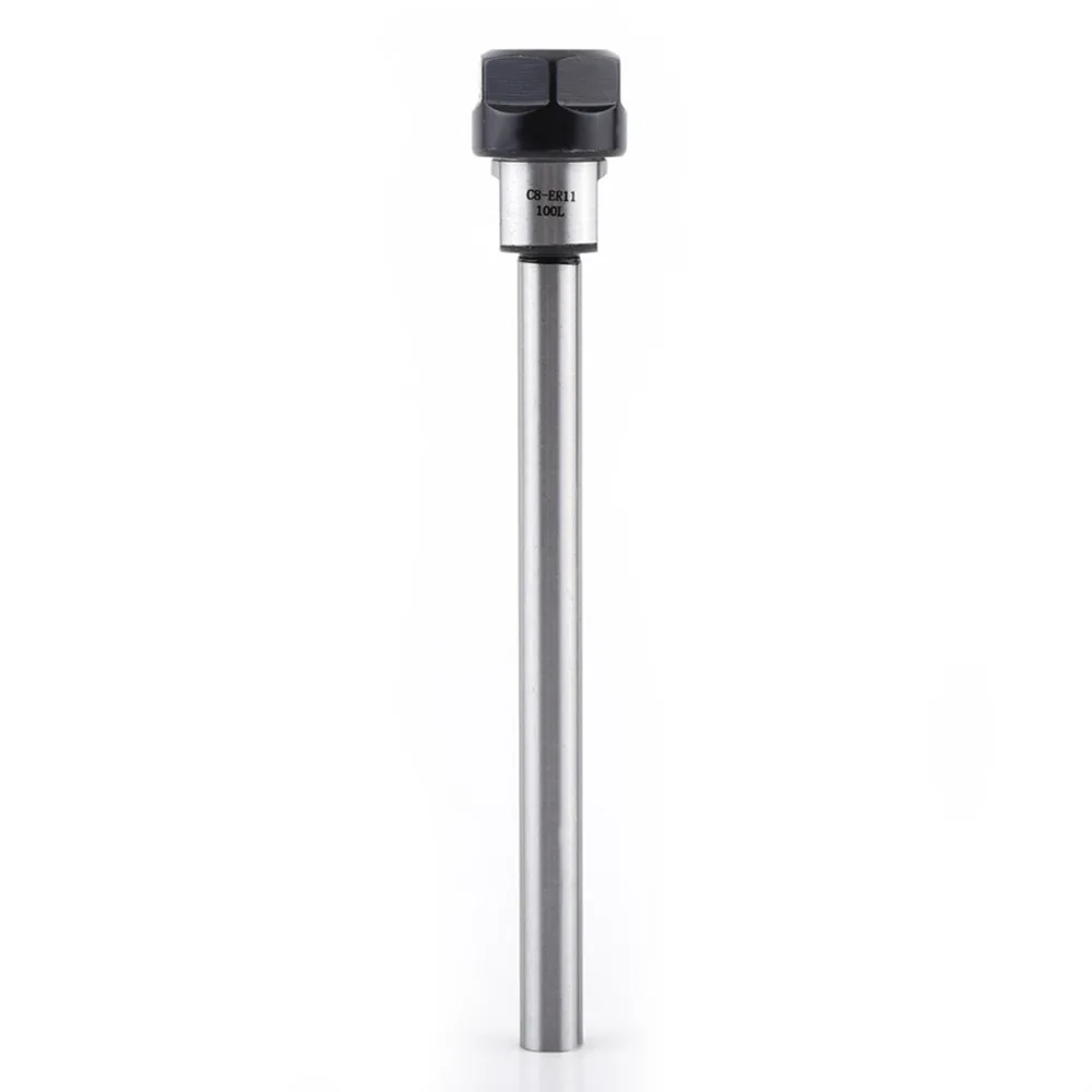 

Straight Shank Collet Chuck Holder Collet Chuck Extension Rod C8 ER11A 100L 100L Length Straight Shank Chuck Holde