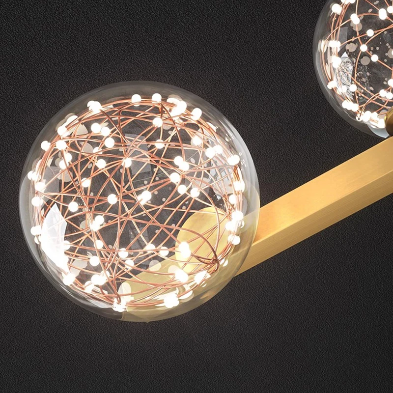 Modern LED Chandeliers for Home Decor, Luzes penduradas, Sala de estar, Sala de jantar, Iluminação interior