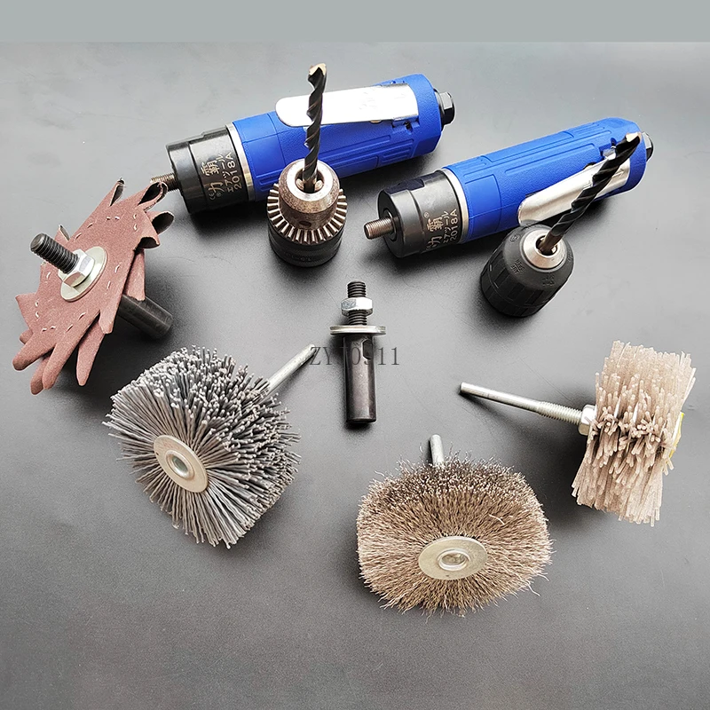 Rettificatrice pneumatica per sabbia ottagonale Lucidatrice per sabbia ottagonale Rettifica angolare irregolare con scanalatura