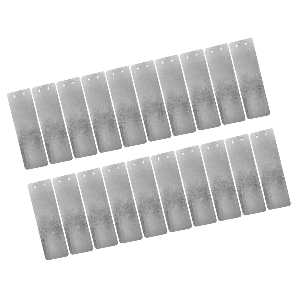 

20Pcs Aluminum Plant Tags Sturdy Metal Garden Labels for Outdoor Nursery Greenhouse Plant Marker Label Nursery Garden Labels