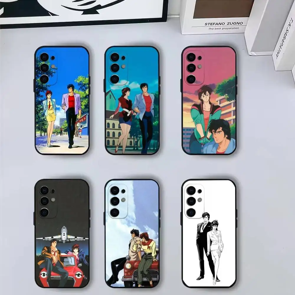 

Classic C-City H-Hunter Phone Case For Samsung S25,S24,S21,S22,S23,S30,Ultra,S20,Plus,Fe,Lite,Note,10,9,5G Black Cover