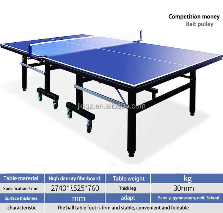 Professional Competition International Indoor Standard Size Ping -pong Table/table Tennis Table