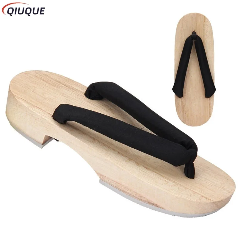 qq023Kamado Tanjirou Nezuko Sandals Agatsuma Zenitsu Flip Flops Hashibira Inosuke Geta Tomioka Giyuu Clogs Anime Cosplay Shoes