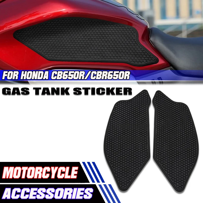 

For Honda CBR650R CB650R CB 650 R CBR 650 R 2019-2021 New Motorcycle Tank Grip PadsProtector Sticker Pad Side 3M Tank Traction