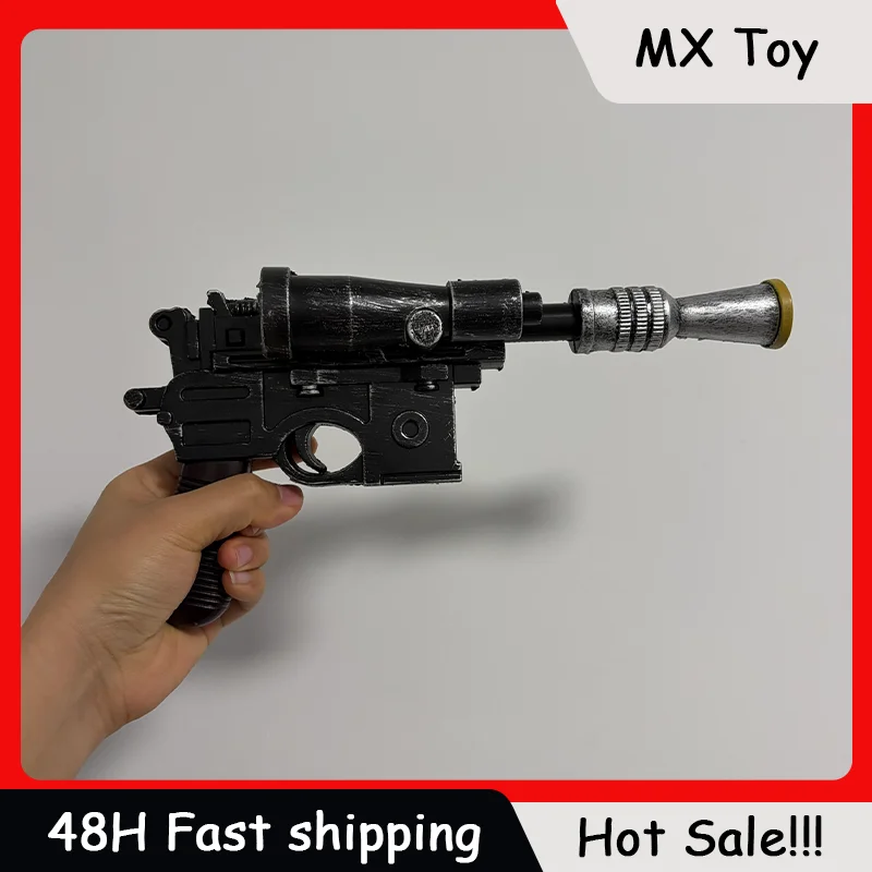 

30cm Cosplay Props Skywalker Luke Pistol Model Toy Gun Performance Props Gifts Halloween Decorations PU Material Party Ornament