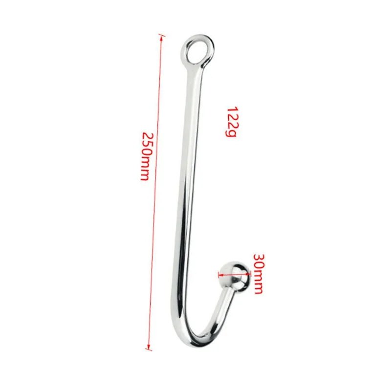 Stainless Steel Anal Hook Anal Beads SM Anal Plug Expansion Sex Toys Metal Butt Plug Prostate Massage Dilator Adult Product