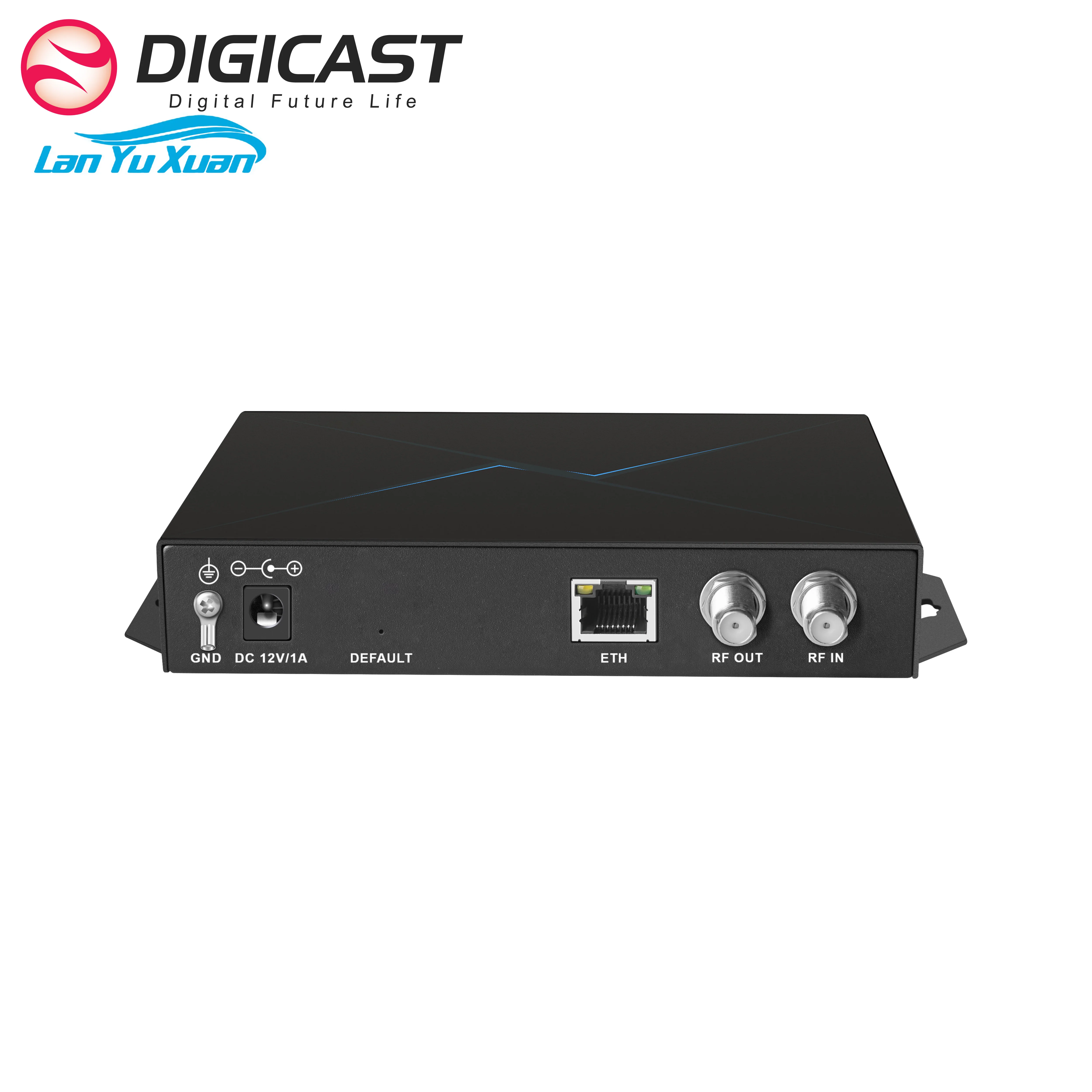 Digital TV Broadcasting IP Input  RF Output IP QAM DVB-T Digital Tv Ip QAM Modulator