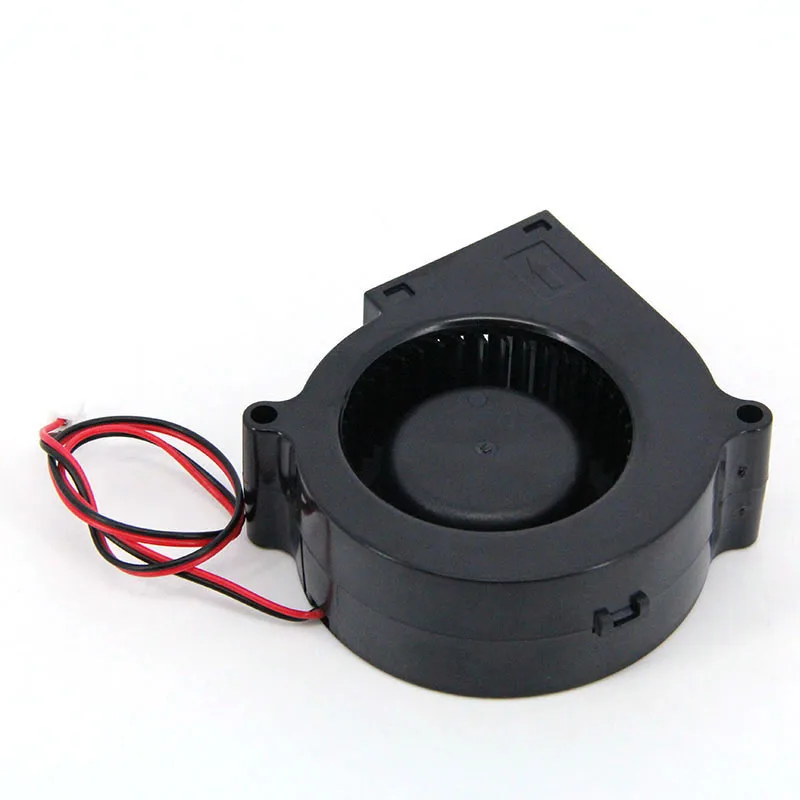 Wentylator dmuchawczy bezszczotkowy 2-pinowy 4cm 5cm 6cm 7cm DC 5V 12V 24V 4020 5015 5020 6015 7530 do chłodzenia drukarki 3D W28 — zdjęcie produktu 4