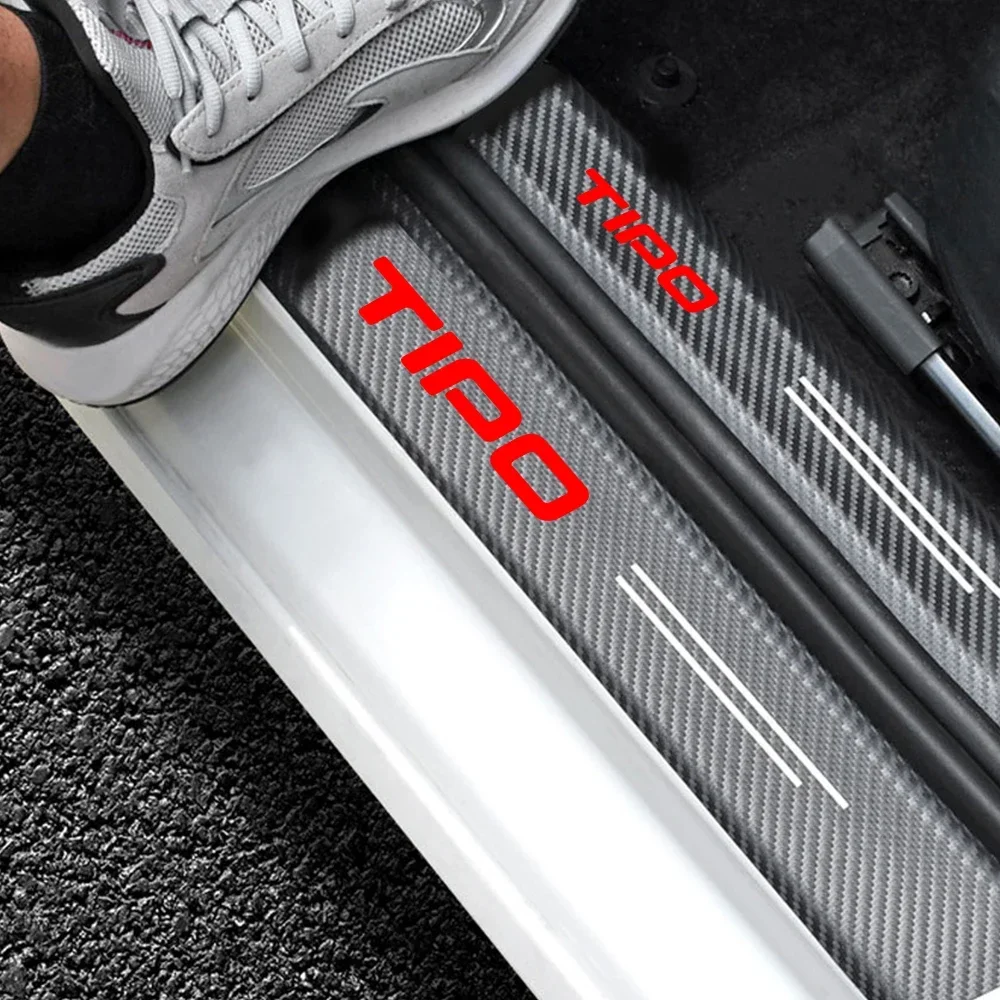 

for fiat tipo 4pcs Car threshold Car sticker car accessories
