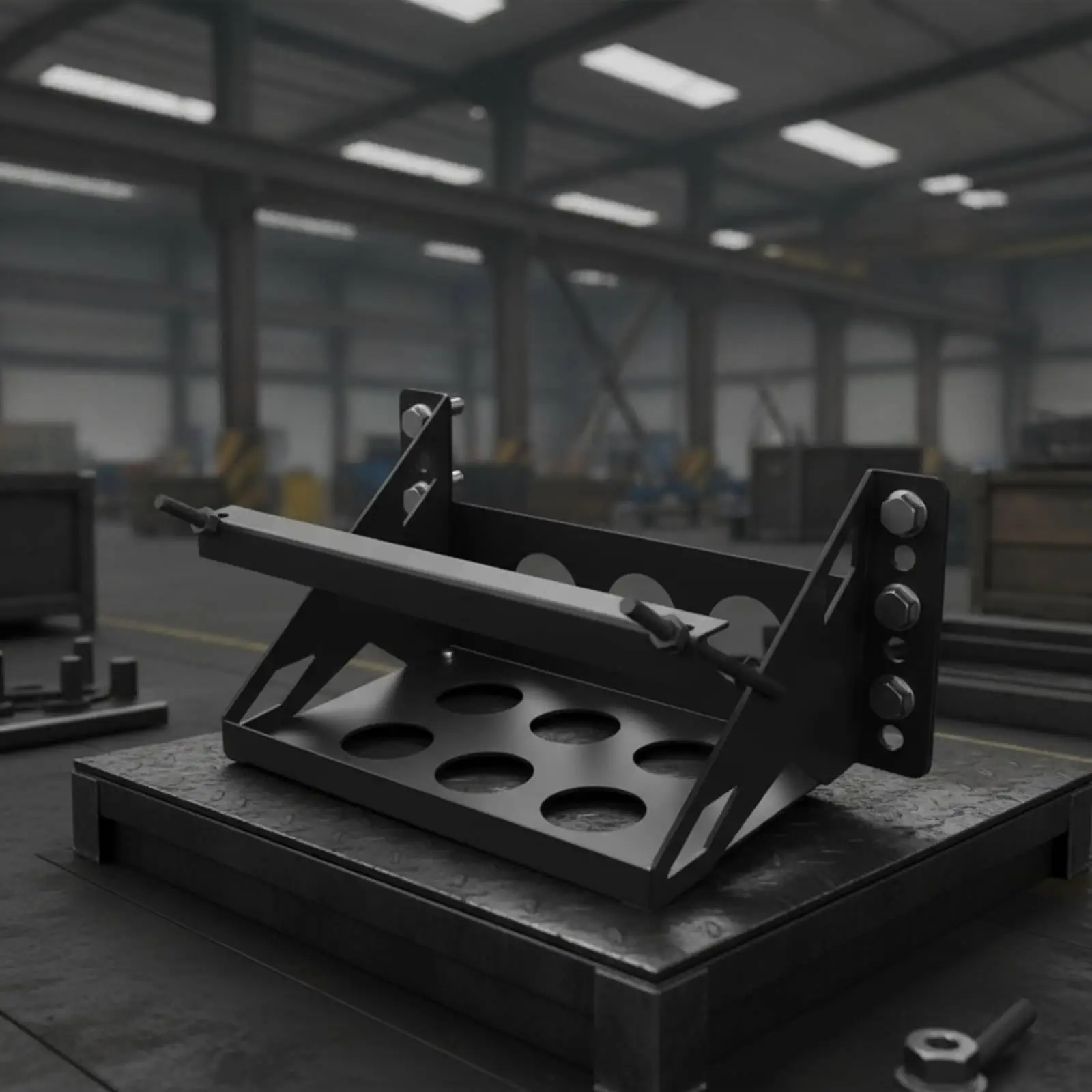 Durable Storage Container Tray for Custom Builds with Anti Corrosion Steel Body