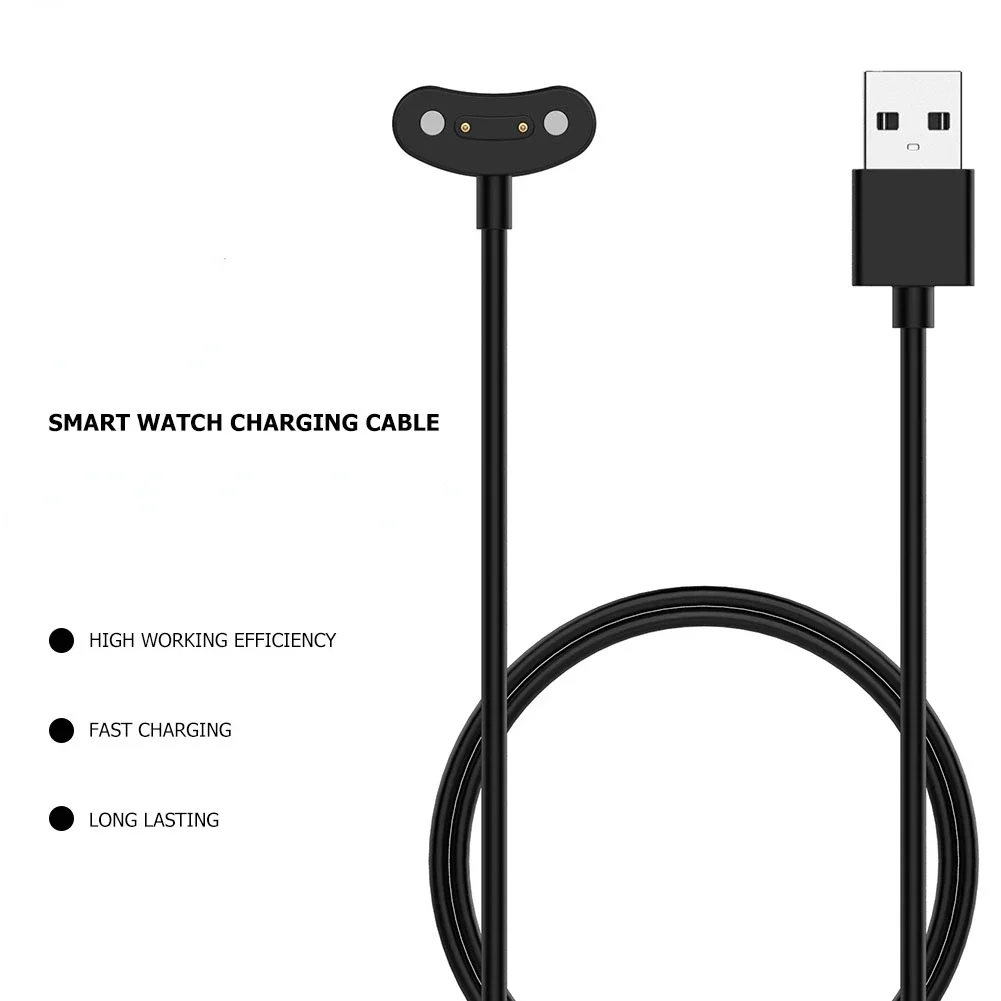 

Magnetic USB Charging Cable For TicWatch Pro 5 LTE Charger Adapter Cord Ticwatch proX/ E3/pro 3 ultra gps Smart Watch