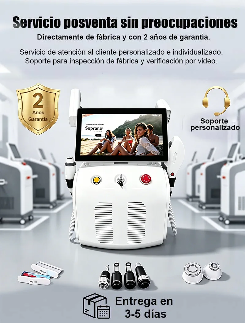 Professional Soprano Titanium 4 in 1 Diode Laser Picosecond RF IPL Machine Permanent Hair Removal Tattoo Removal Face Lift