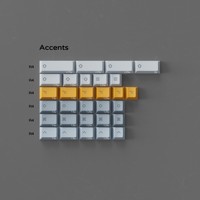 [Child kit] PBTfans PBTfans Twist R2 PBT material Doubleshot Cherry Profile MX-style Keycaps KBDfans Numpad/ Spacebar