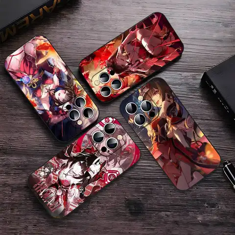 Hanabi Honkai Star Rail Sparkle Phone Case Phone Case For IPhone 17 16 15 14 13 12 11 X XR XS Plus Pro Max Mini Soft Black Cover