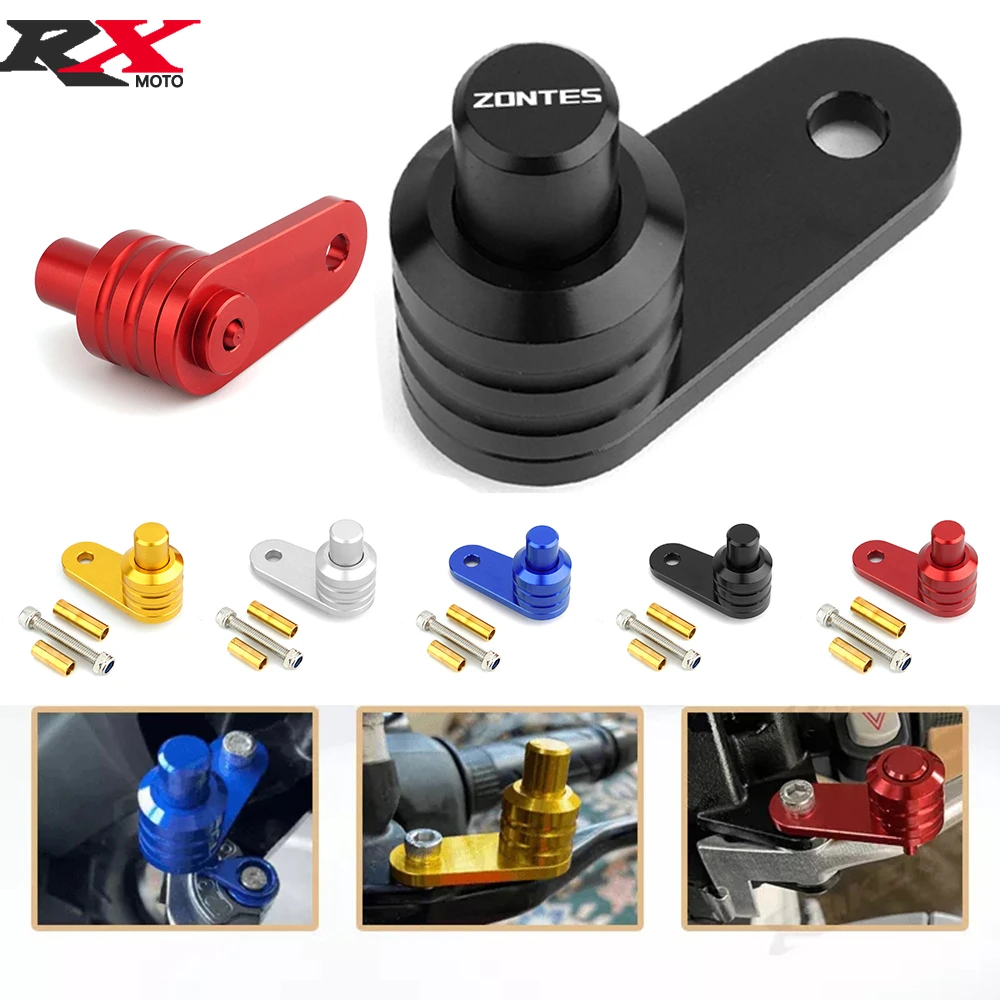 

NEW For Zontes ZT 250 S/310R 2/310X 2 GP/310V/310T 2 Motorcycle Accessories Brake Lever Brake Parking Button Control Lock Switch