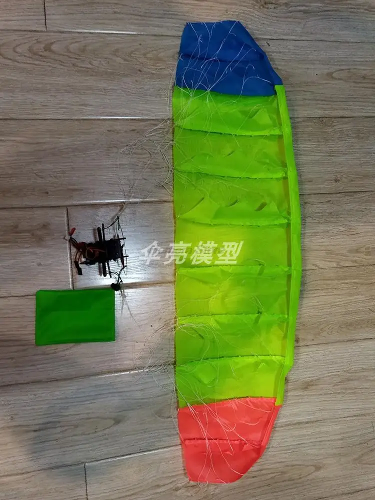 1m Remote Control Power Paraglider Droneleaf 1.0 Walk The Child To Tease The Dog Gods Stunt Flying Parachute Bright Model