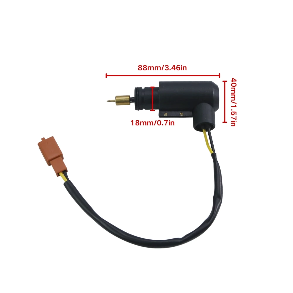 Automatic Electric Choke Enrichment Valve For Suzuki AN125 CF42A AN150 CG41A Burgman 125 150 Vecstar Carburetor view 6