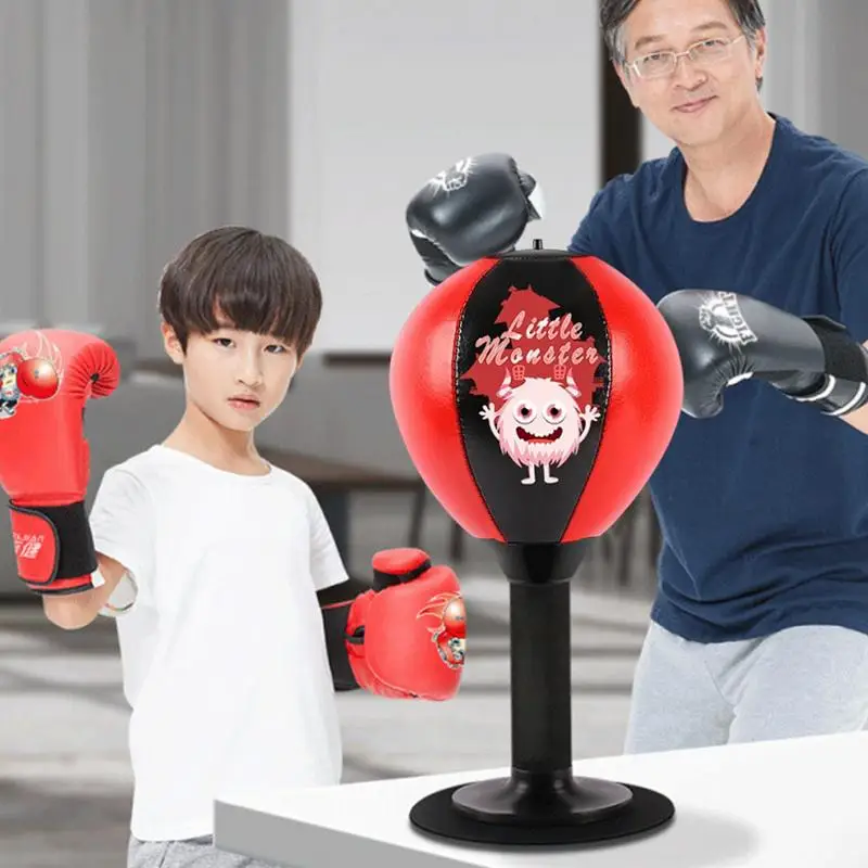 Desk Punching Bag Table Boxing Punch Ball Table Boxing Bag With Suction Cup Desk Boxing Punch Ball For Kids Adults