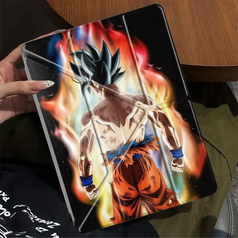 Anime Dragon Ball Tablet Case For iPad Pro 11th 10th 9th 8th 7th 12.9inch Air 4 5 M3 M2 1 2 M4 11inch Mini 6 7 Pro 2025 Holder