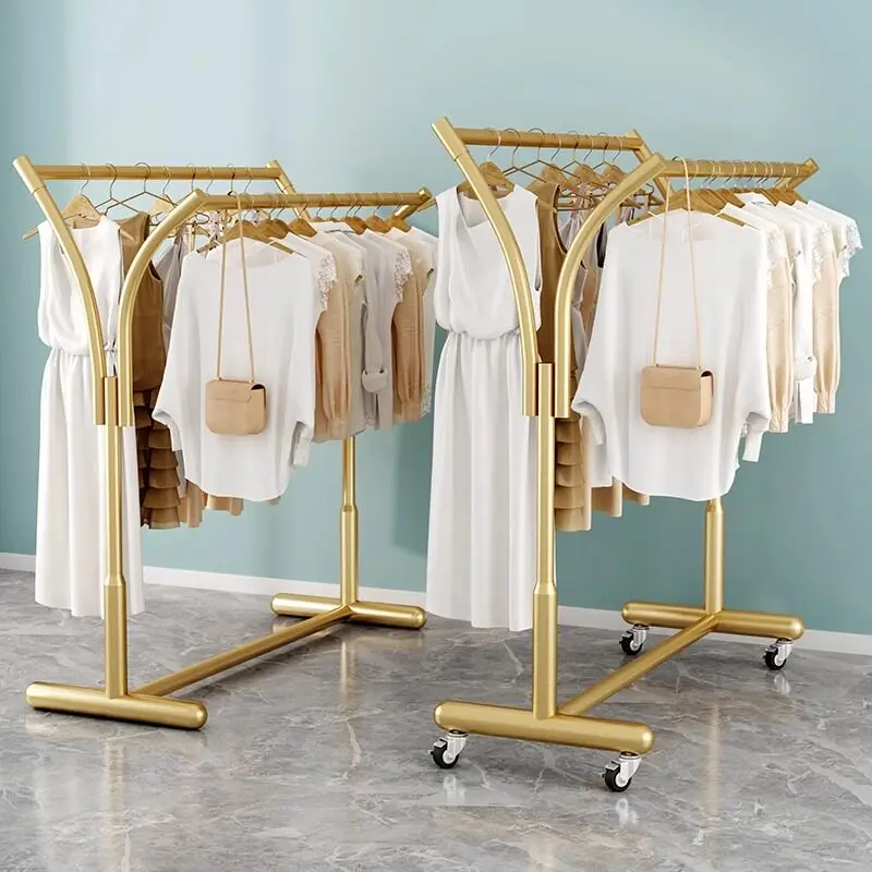 

Стеллаж для демонстрации одежды в магазине, островной стеллаж, стеллажи от пола до потолка для мужской и женской одежды, детская одежда, параллельные стеллажи.